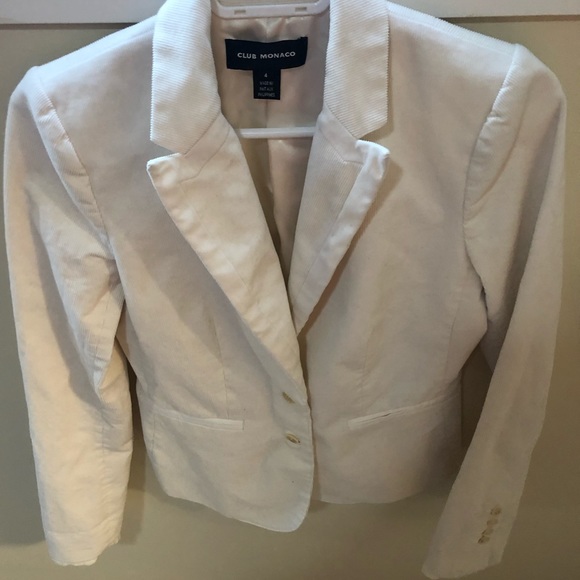 Club Monaco white tuxedo blazer - Picture 2 of 14